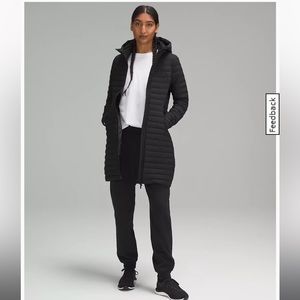 Lululemon Pack it Down Jacket Long - Size 6